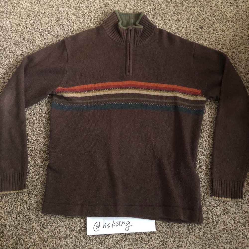 Columbia half zip up sweater